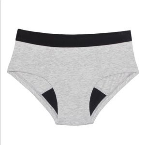 Thinx gray briefs